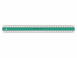 Liniaal Linex super S30 30cm transparant