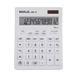 Rekenmachine Maul MXL 12 wit