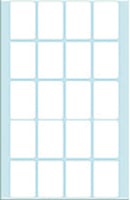 Herma Universele etiketten met ronde hoeken 22x32 mm, 2430 (pak 640 stuks)