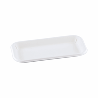 Suikerriet fruittray wit 180x90x17mm