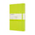 Notitieboek Moleskine large 130x210mm blanco hard cover lemon green