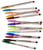 Balpen Bic Cristal multicolour etui à 15 kleuren