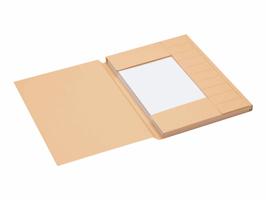 Stofklepmap Secolor A4 chamois/doos 125