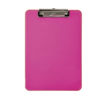 Klembord MAUL A4 staand transparant neon roze
