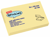 Staples Notitieblok - Geel 76 x 102 mm (pak 12 x 100 vel) artikel afbeelding