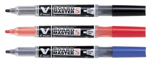 Viltstift Pilot Whiteboard WBMA-EF rond 1.3mm zwart