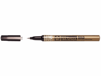 VILTSTIFT BRUYNZEEL PEN-TOUCH EF GOUD artikel afbeelding