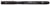 Fineliner Uni-ball Pin beitelpunt 3mm zwart