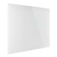 Designbord van glas, magnetisch b x h = 1200x900 mm kleur briljant wit