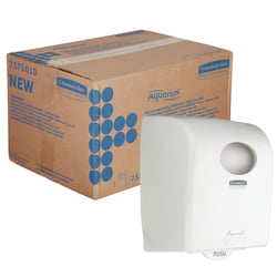 Handdoekroldispenser KC Aquarius wit 7375