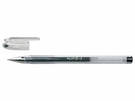 Gelschrijver PILOT G-1 fijn zwart