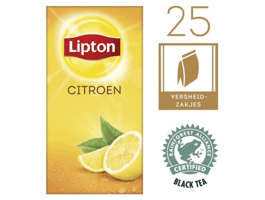 Thee Lipton Refresh lemon 25x1.5gr