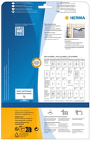 Etiket Herma 4595 97x42.3mm folie wit