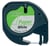 Dymo Letratag labeltape 91200 papier 12mm x 4 m zwart op wit