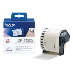 Etiket Brother DK-44205 62mm thermisch 30-meter wit papier