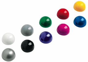 Kogelmagneet MAUL 30mm trekkracht 600gr assorti 10 stuks