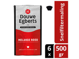 Douwe Egberts Aroma Rood Filterkoffie (doos 6 x 500 gram)