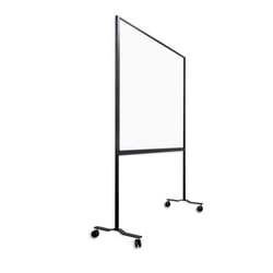 Mobiel whiteboard WORKBOARD staal, geëmailleerd b x h = 1500x1200 mm