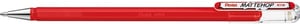 Gelschrijver Pentel Mattehop K110 rood 0.5mm