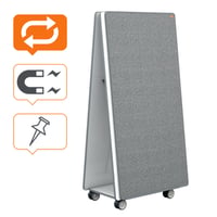 White- en Memobord systeem Nobo Move & Meet 1800x900mm