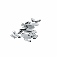 Sluitzegels extra vlak VE = 2000 stuks voor omsnoeringsband 16 mm breed