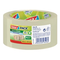 PP-pakband tesapack® Eco & Strong VE = 36 rollen, transparant, bandbreedte 50 mm