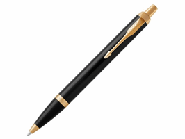 Parker IM Zwarte Balpen, Kliksysteem, Blauw
