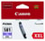 Inktcartridge Canon CLI-581XXL foto blauw