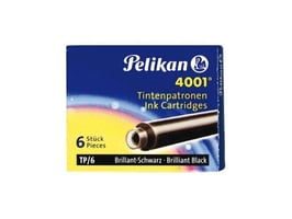 Pelikan 4001 TP/6 vulpen inktpatroon (pak 6 stuks)