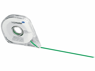 Verdeeltape Lega 2,5mmx16m zelfh. groen artikel afbeelding