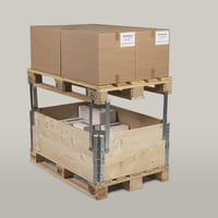 Afstandhouder, VE = 4 stuks voor opzetframe naar pallet