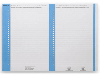 Ruiterstrook ELBA nr.8 blauw/pak 270 artikel afbeelding