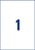 Etiket Avery Zweckform 3478 210x297mm A4 wit 100stuks