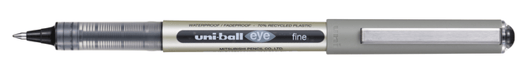 Rollerpen Uni-ball Eye eco 157E medium zwart
