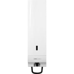 Schuimzeepdispenser PARADISE FOAM universeel 1 l, wit, cilinderslot h x b x d = 320x94x120 mm