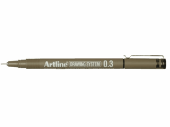 FINELINER ARTLINE 0.3MM ZWART artikel afbeelding