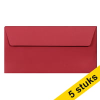 Envelop EA5/6 120g rood/pk5