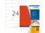 ETIKET HERMA 4407 70X37MM ROOD 2400ST artikel afbeelding