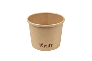 Soepbeker 350ml kraft Ø98mm