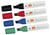 Viltstift Nobo whiteboard Glide schuin assorti 10mm 4st