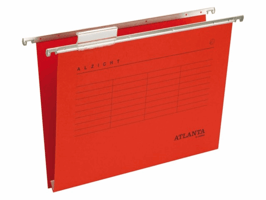 Hangmap Djois Alzicht folio frontaal recycled U-bodem rood