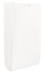 Ersatz zak 2 pond nr. 28 16/10,5×32 cm verpakt per 10 kilo model blanco wit artikel afbeelding