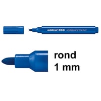 Whiteboardmarker edding 366 1mm bl/pk10