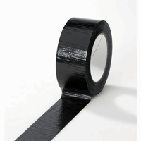 Textiellint, gekleurd, dikte 165 µm lengte 50 m, breedte 38 mm, VE = 24 rollen zwart