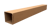 Vierkante telescopische transportkoker van 107 - 164 cm lengte - BINNENSTUK