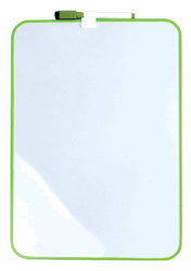 WHITEBOARD DESQ 24X34CM + MARKER GROEN PROFIEL artikel afbeelding