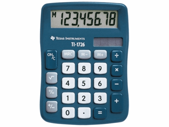 REKENMACHINE TEXAS TI-1726 SUPER VIEW artikel afbeelding