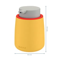 Leitz Cosy dispenser voor handzeep - 300 ml - Warm geel