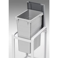 Afvalbaksysteem voor kringloopmateriaal ProfiLine Eco, flexibel inhoud 1x38 l, b x h x d = 310x560x395 mm uitbreiding