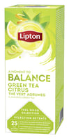 Thee Lipton Balance Groene thee Citrus 25stuks